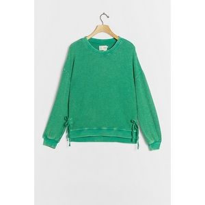 NWT Anthropologie Aliana Waffle Pullover